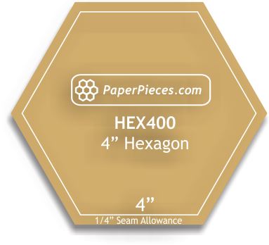 4" Hexagons