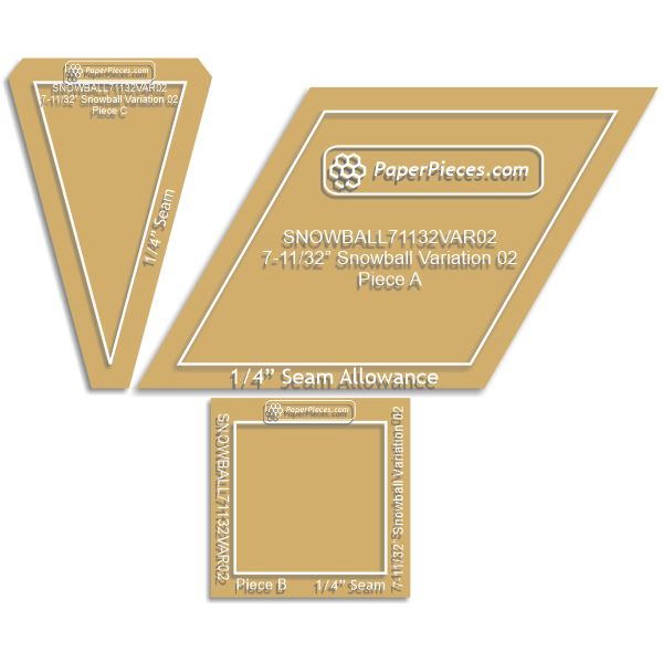 7-11/32" Snowball Variation 02