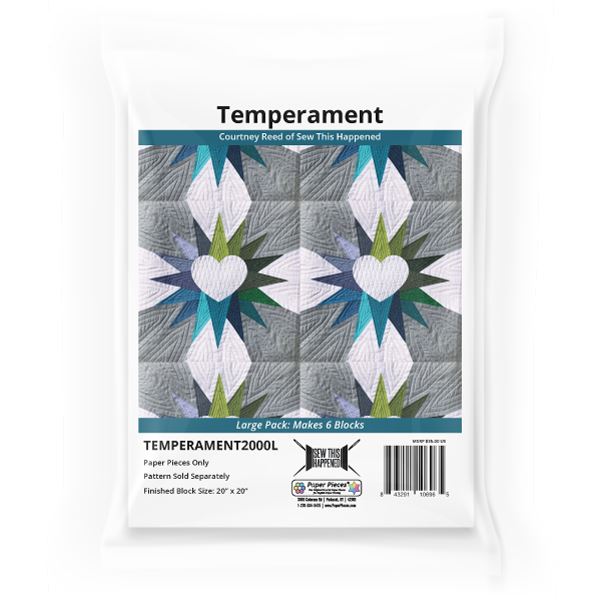 20" Temperament Block by Courtney Reed