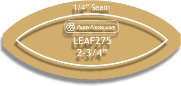 2-3/4" Leaf