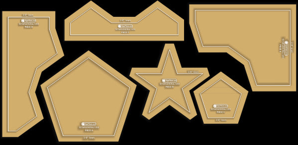 12" 5 Star General Blocks