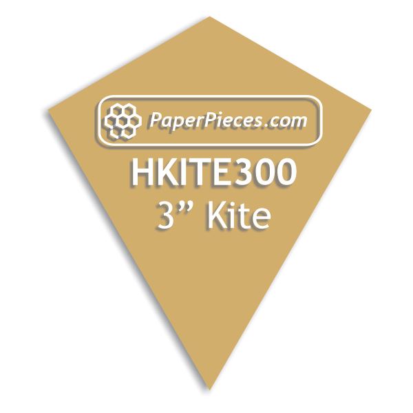 3" Hexagon Kites