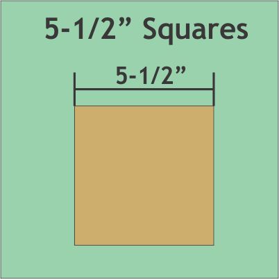 5-1/2" Squares