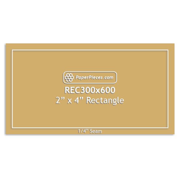 3" x 6" Rectangle