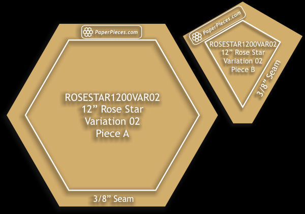 12" Rose Star Variation 02