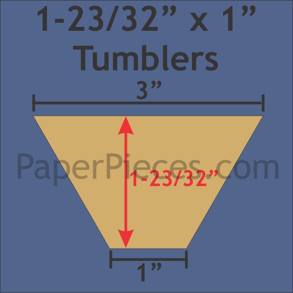 1-23/32" X 1" Tumbler