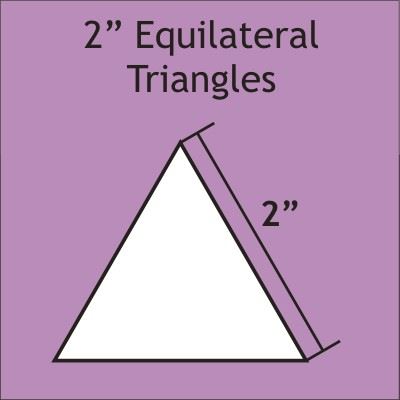 2" Equilateral Triangles