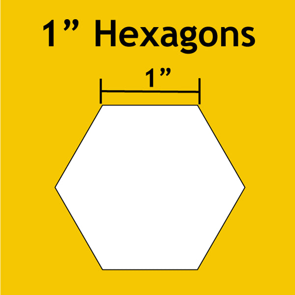 1" Hexagons