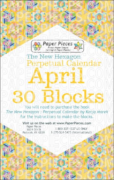 The New Hexagon Perpetual Calendar Piece Packs + Templates