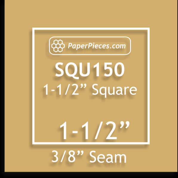 1-1/2" Squares