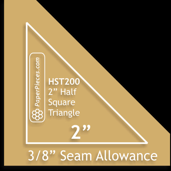 2" Half Squares Triangle