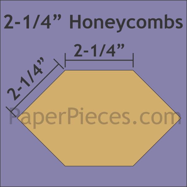 2-1/4" Honeycomb