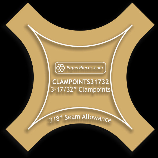 3-17/32" Clampoints