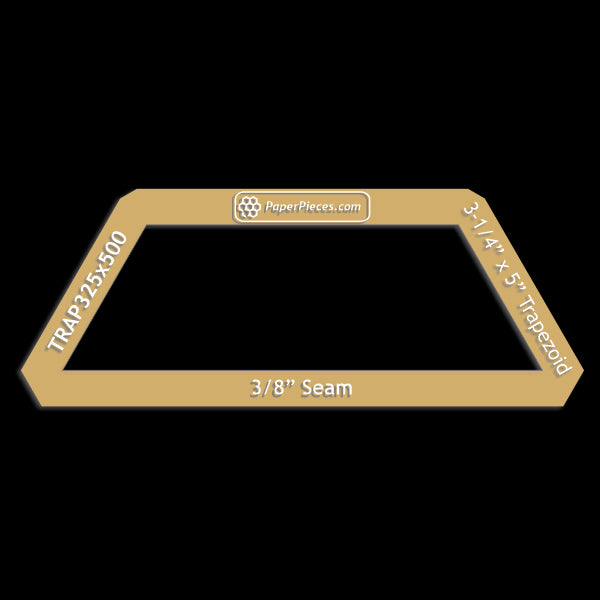 3-1/4" x 5" Trapezoid