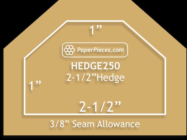 2-1/2" Hedge