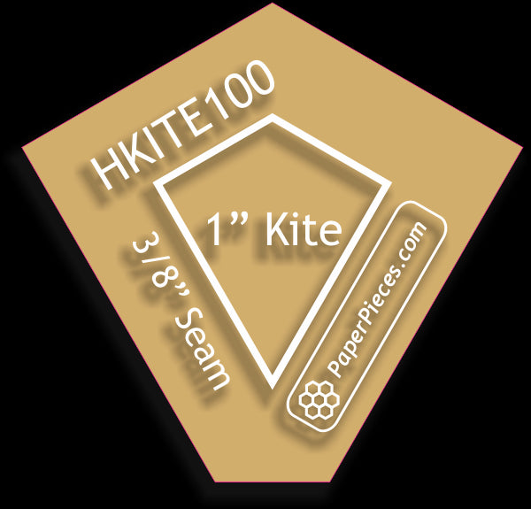 1" Hexagon Kites