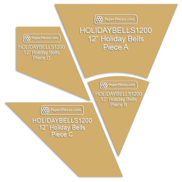 12" Holiday Bells