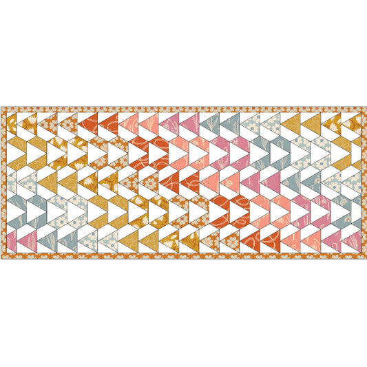 Flocked Table Runner by Paper Pieces®