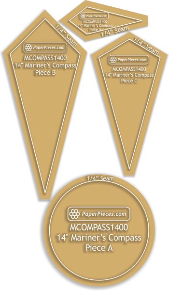 14" Mariner's Compass