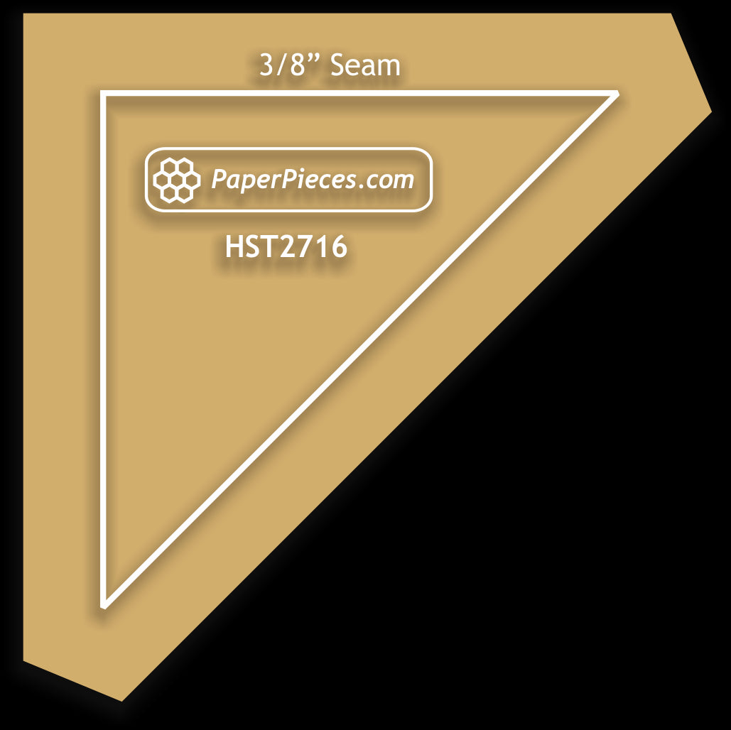 2-7/16" Half Square Triangle