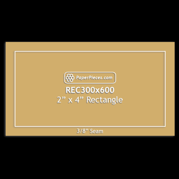 3" x 6" Rectangle