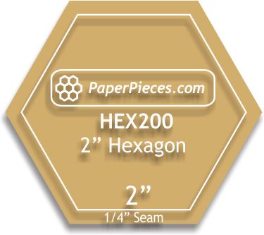 2" Hexagons