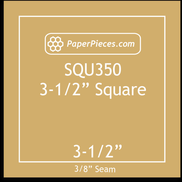3-1/2" Squares