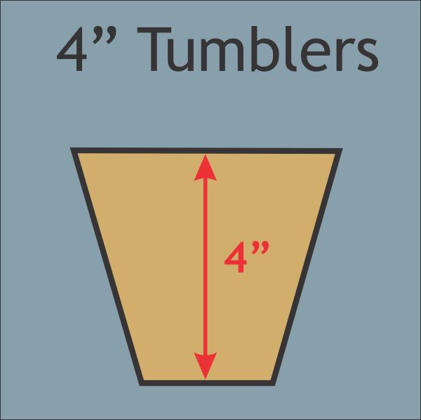 4" Tumblers