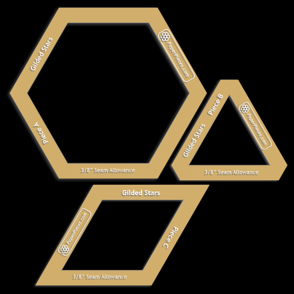 Gilded Stars by Paper Pieces®
