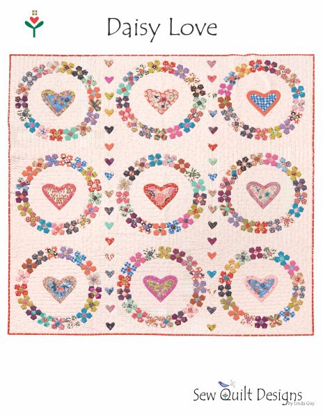 Daisy Love by Linda Guy of Sew Quilt Designs