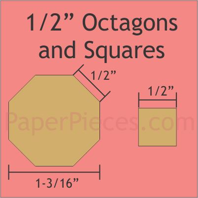 1/2" Octagons