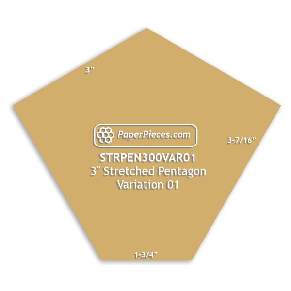 3" Stretch Pentagon Variation 01