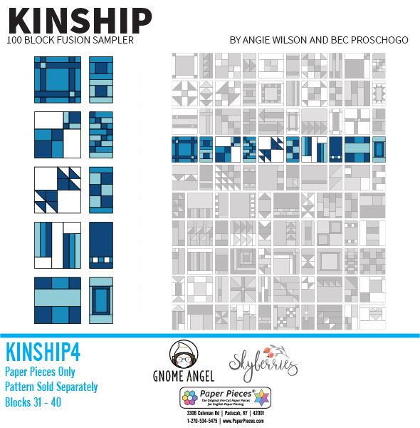 Kinship (100 Days 100 Blocks) by Angie Wilson Gnome Angel