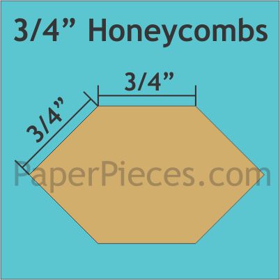 3/4" Honeycombs
