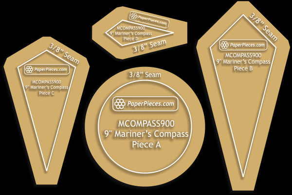 9" Mariner's Compass