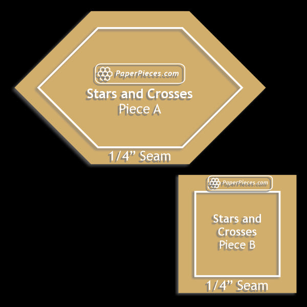 Stars and Crosses by Paper Pieces®