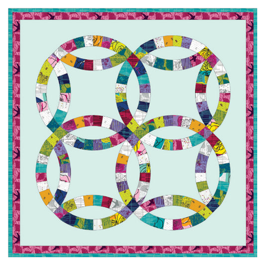 Four Ring Wall Hanging by Paper Pieces®