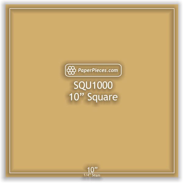 10" Squares