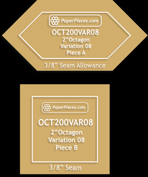 2" Octagon Variation 08