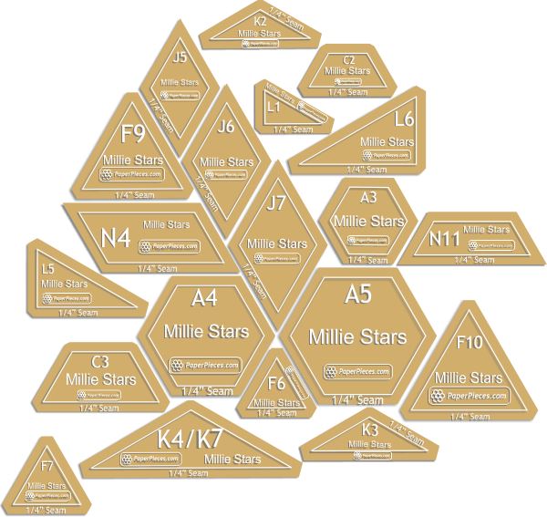 Millie Stars by Katja Marek