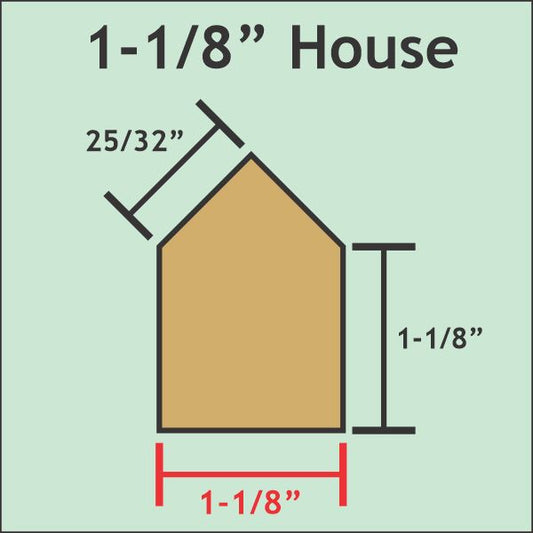 1-1/8" House