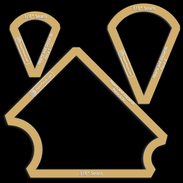 15" Hearts and Gizzards