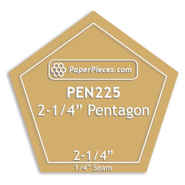 2-1/4" Pentagon