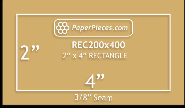 2" x 4" Rectangles