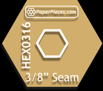 3/16" Hexagons