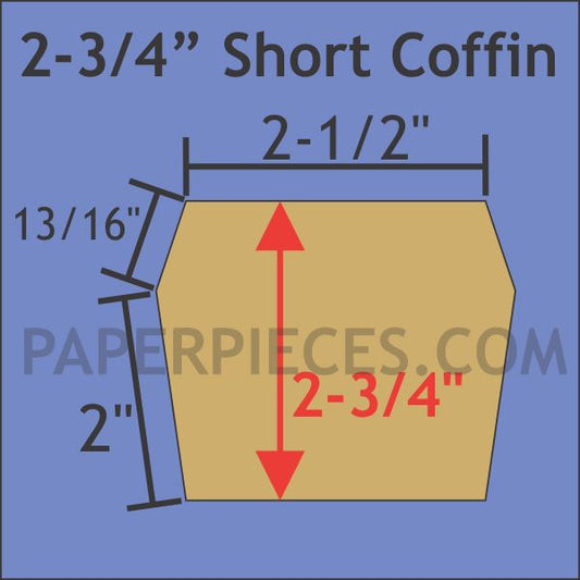 2-3/4" Short Coffins