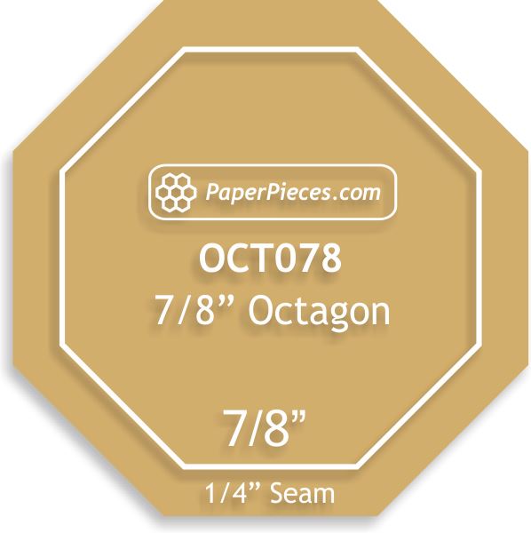 7/8" Octagons