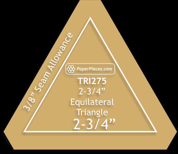 2-3/4" Equilateral Triangles