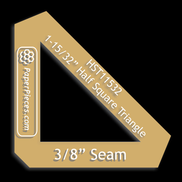 1-15/32" Half Square Triangle