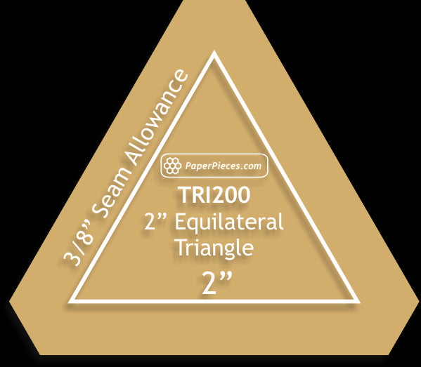 2" Equilateral Triangles